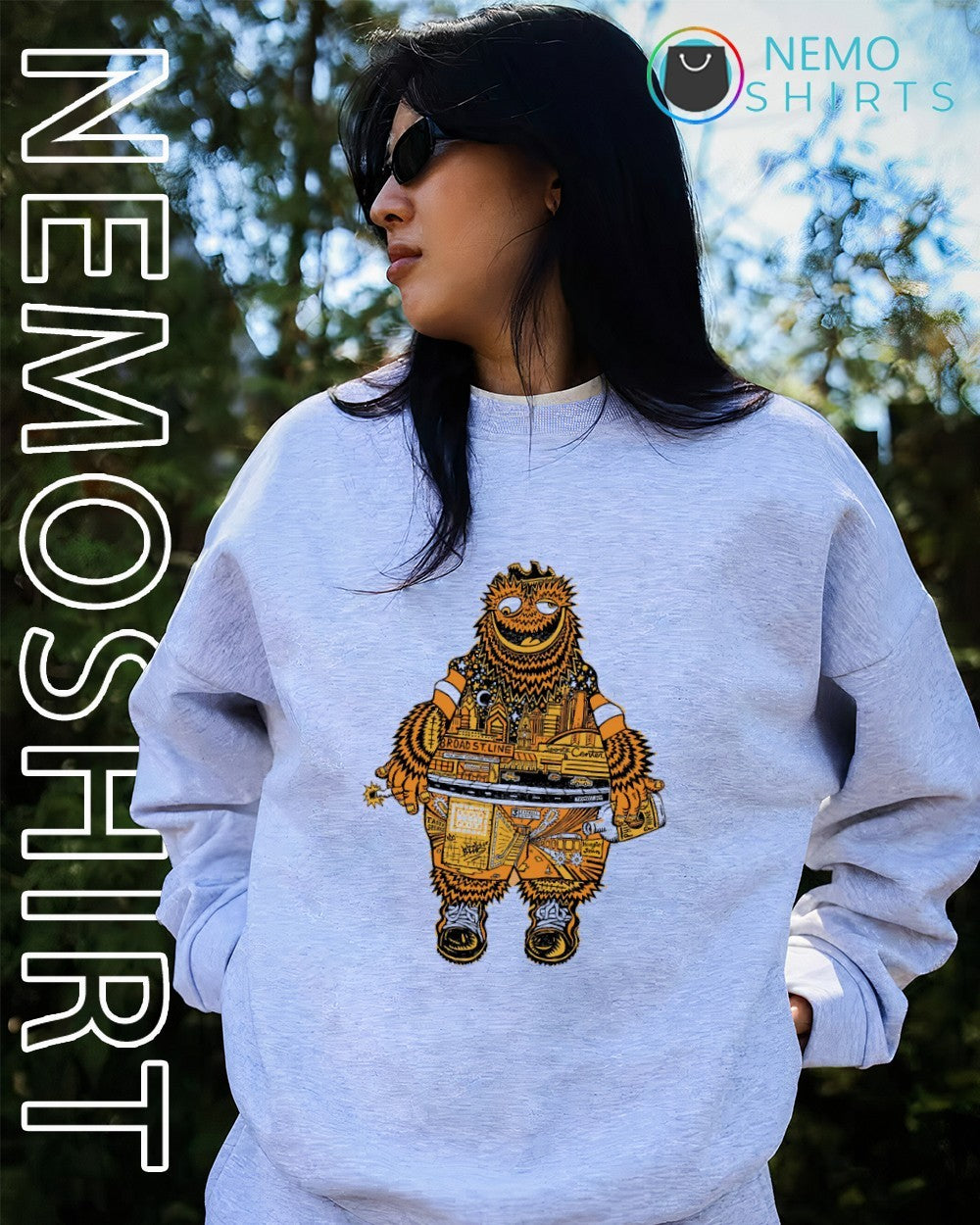 Philadelphia true grit mascot skyline shirt