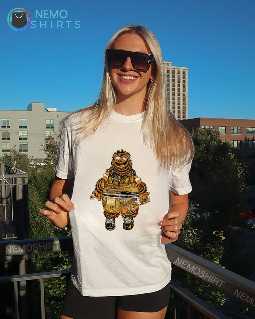 Philadelphia true grit mascot skyline shirt