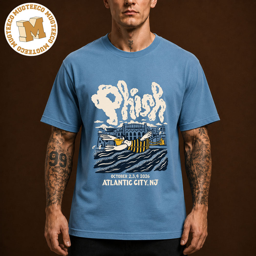 Phish Atlantic NJ 2026 Event Tee At Jim Whelan Boardwalk Hall On October 2 3 4 2026 Unisex T-Shirt