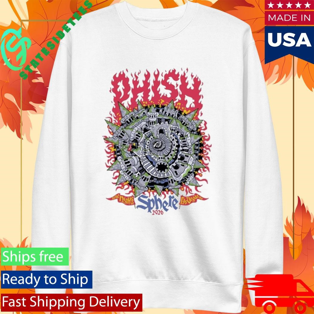 Phish Concert Tour in Las Vegas Nine nights Shirt