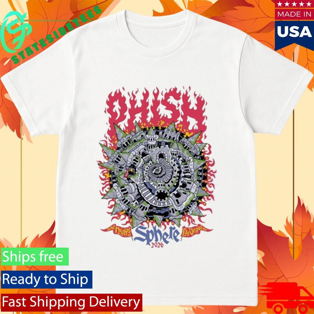 Phish Concert Tour in Las Vegas Nine nights Shirt