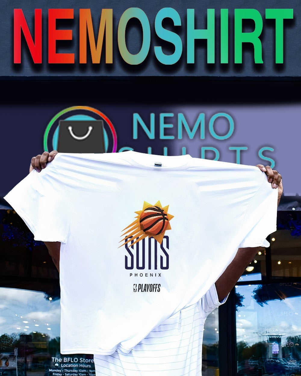 Phoenix Suns 2026 NBA playoff shirt