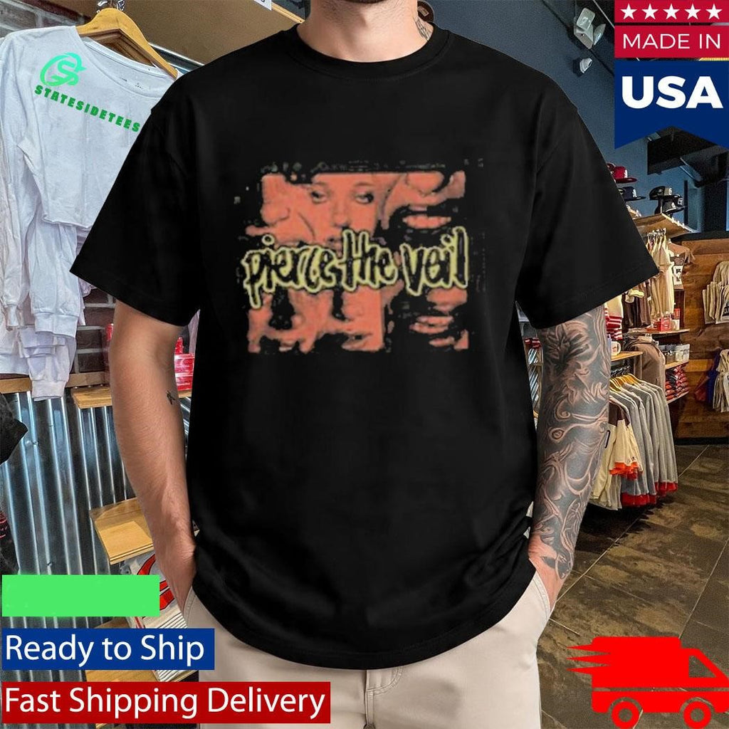 Pierce The Veil Face Grid Shirt