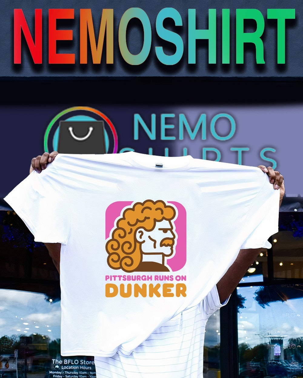 Pittsburgh runs on Dunker shirt