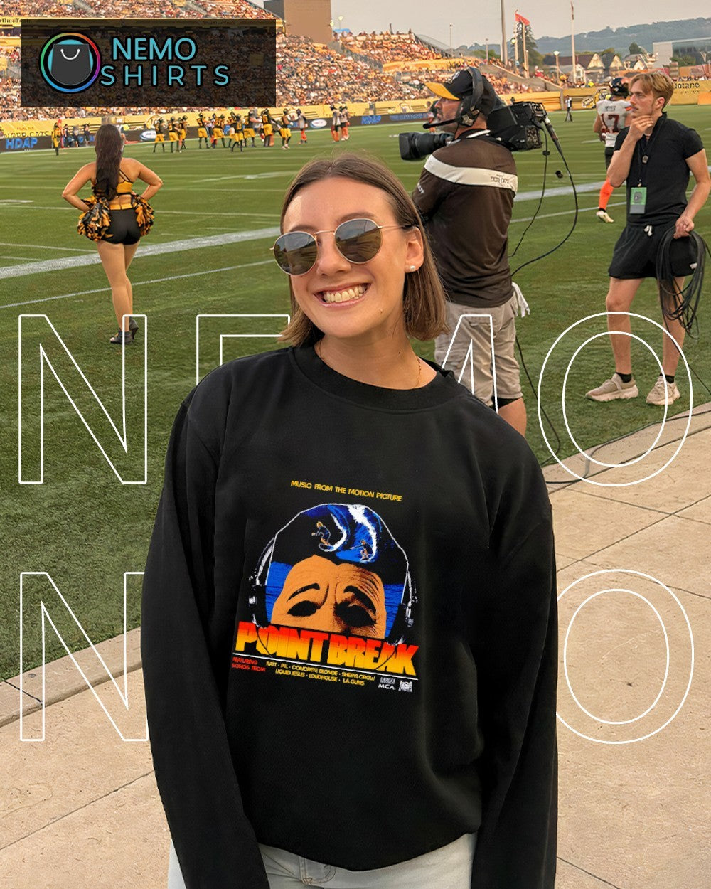 Point Break music from the motion picture shirt