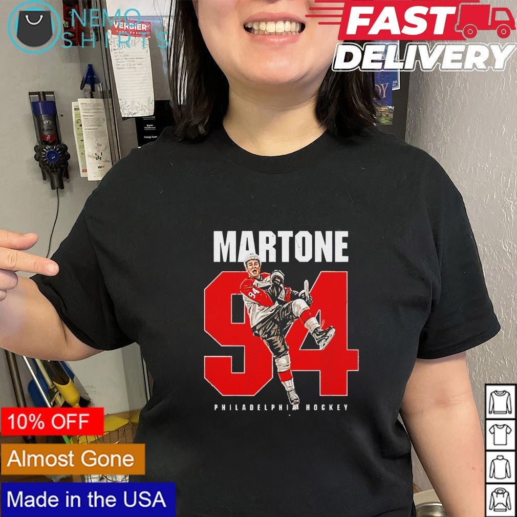 Porter Martone 84 Philadelphia Flyers hockey number shirt