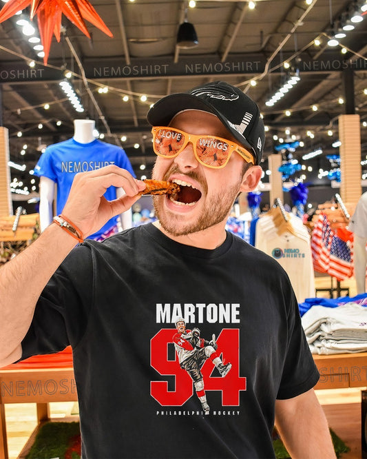 Porter Martone 84 Philadelphia Flyers hockey number shirt