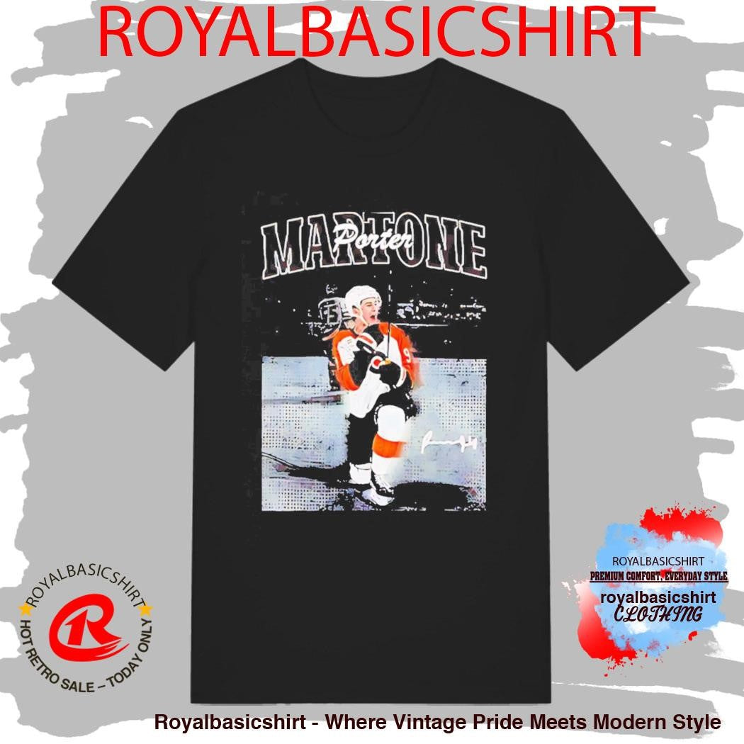 Porter Martone Photo Signature Philadelphia Flyers Shirt