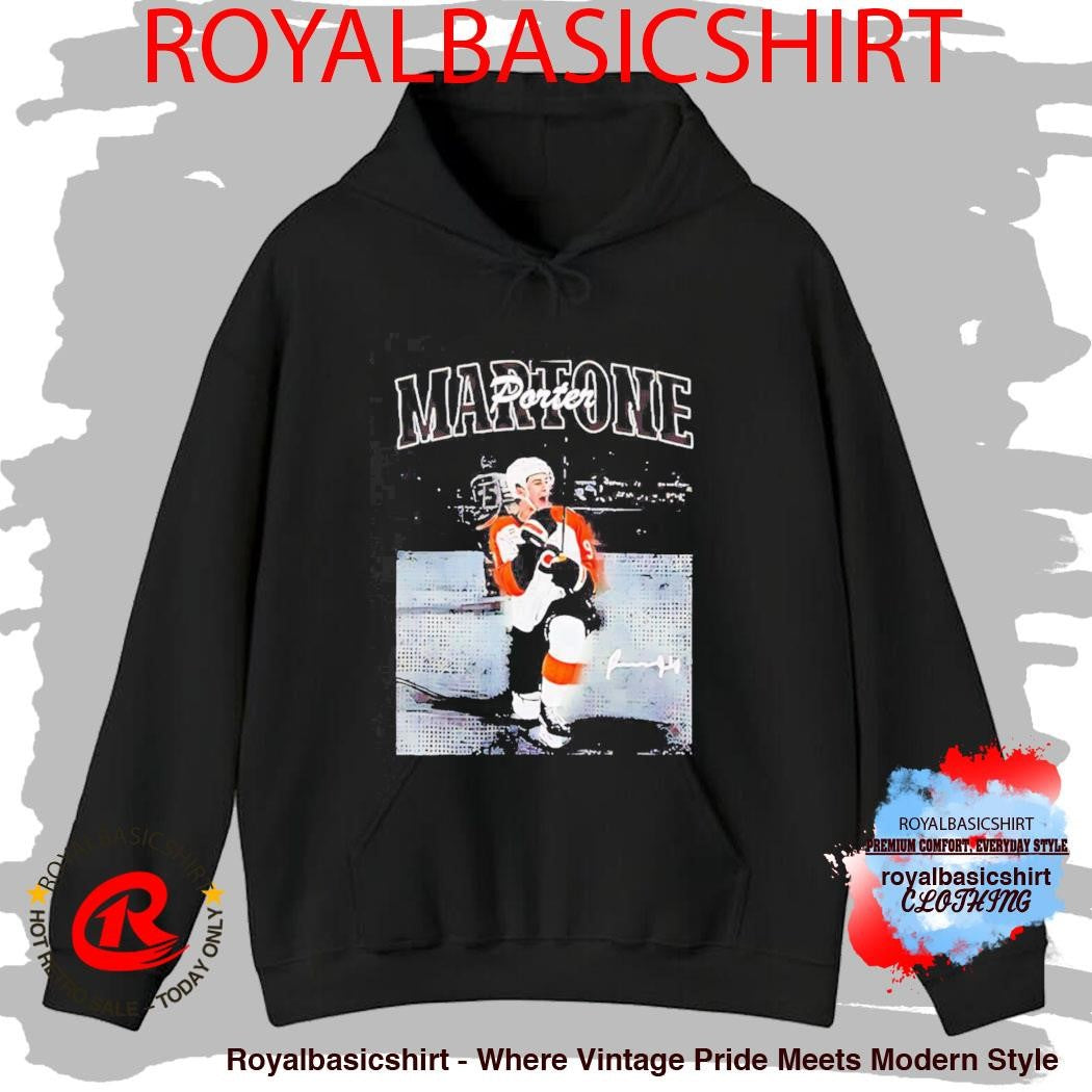 Porter Martone Photo Signature Philadelphia Flyers Shirt