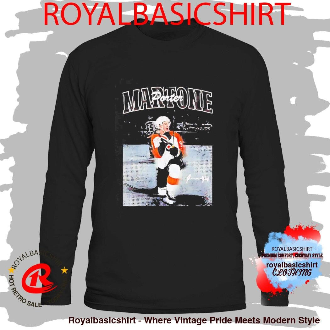Porter Martone Photo Signature Philadelphia Flyers Shirt