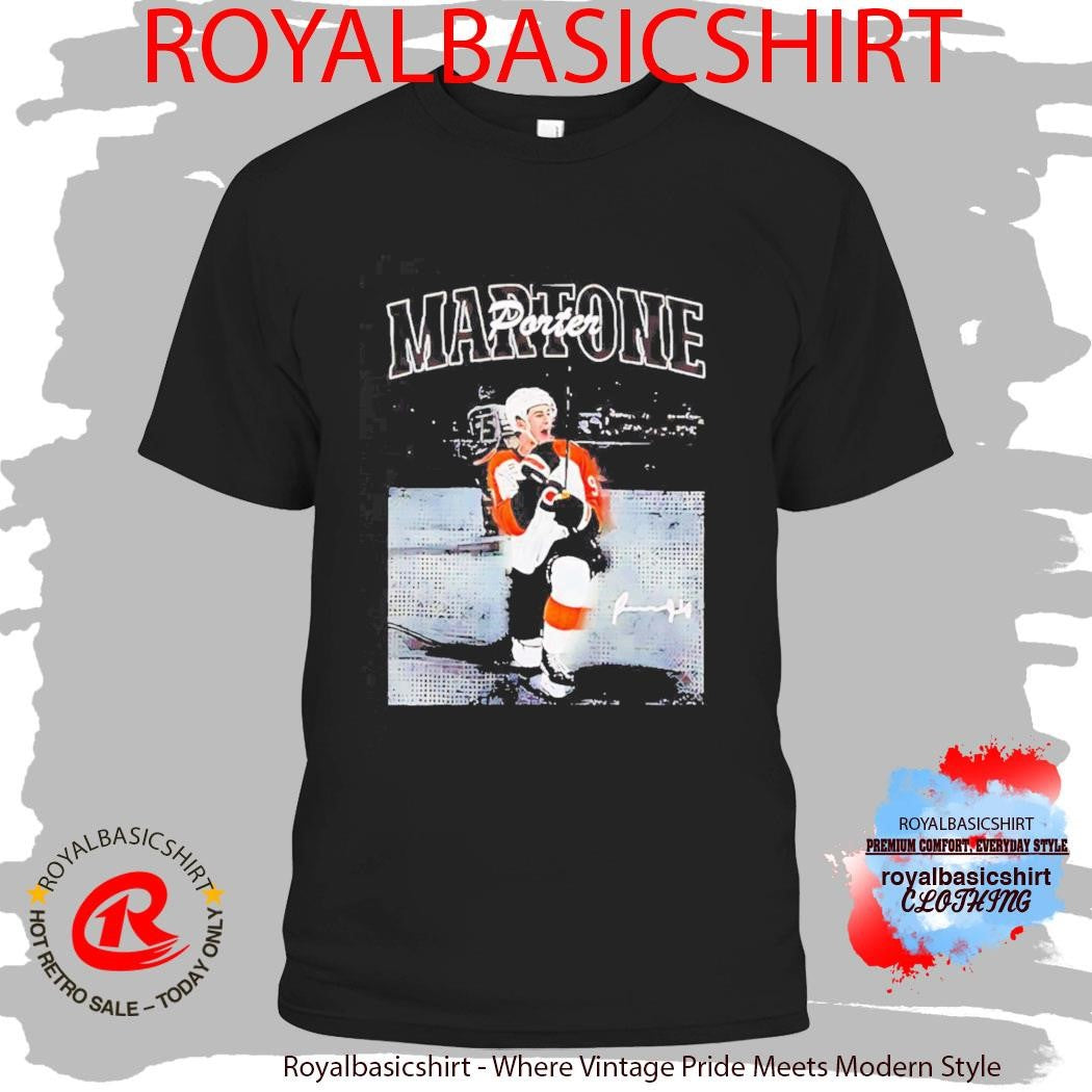 Porter Martone Photo Signature Philadelphia Flyers Shirt