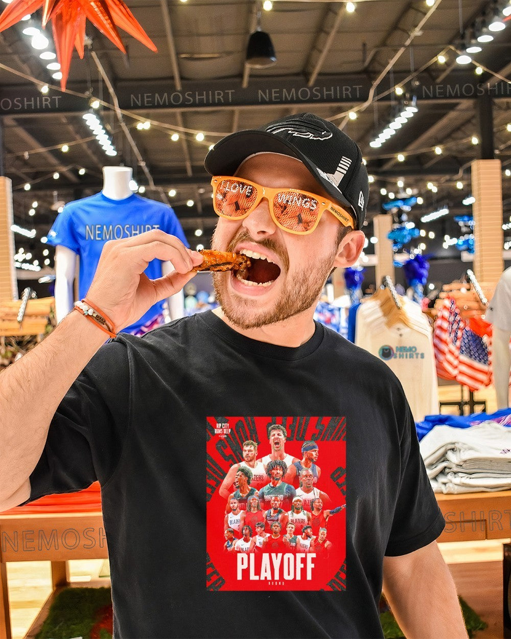 Portland Trail Blazers 2026 playoff bound player shirt