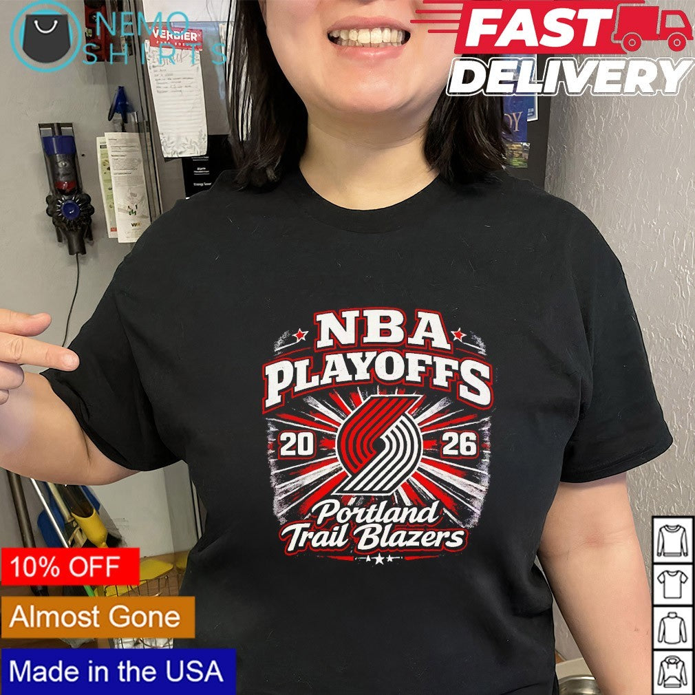 Portland Trail Blazers basketball 2026 NBA Playoffs shirt