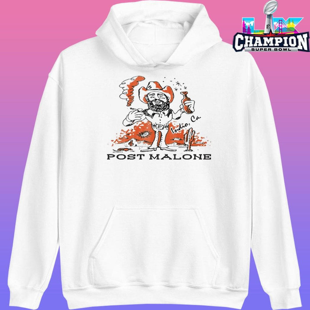 Post Malone Cartoon Ringer Shirt