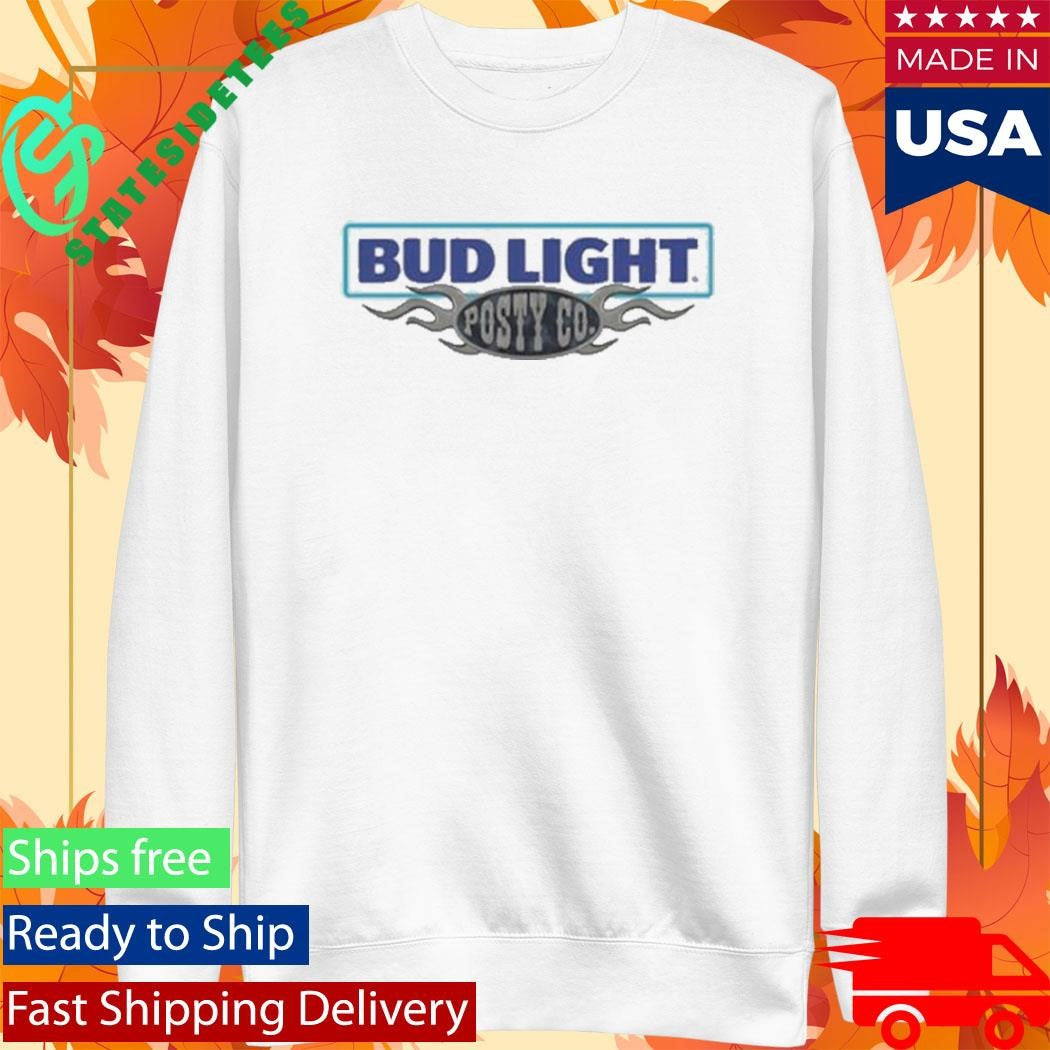 Post Malone Posty Co X Bud Light Shirt