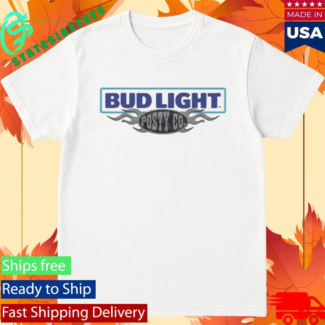 Post Malone Posty Co X Bud Light Shirt