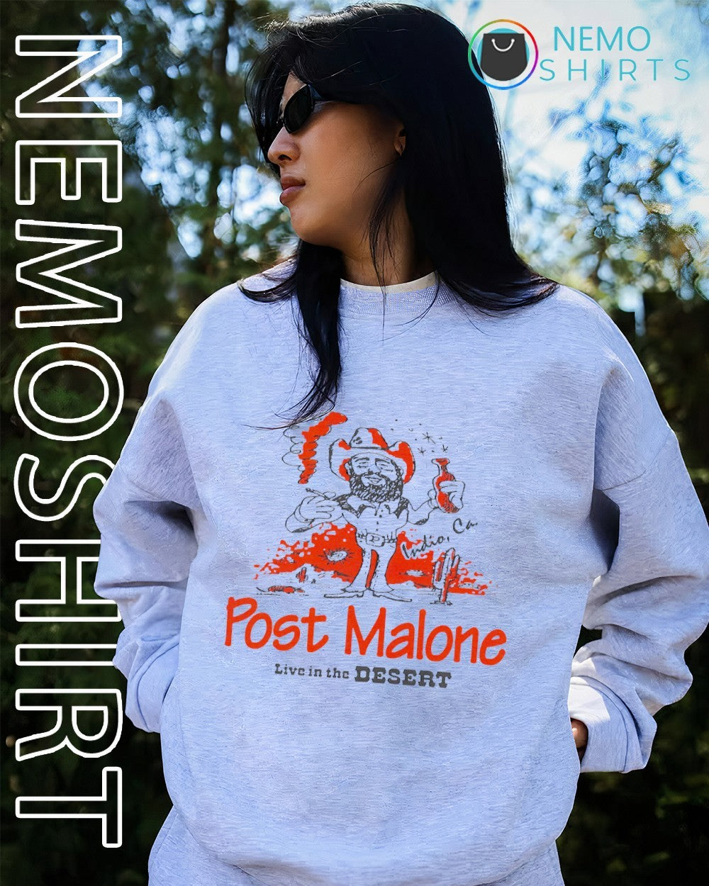 Post Malone live in the desert Indio CA shirt