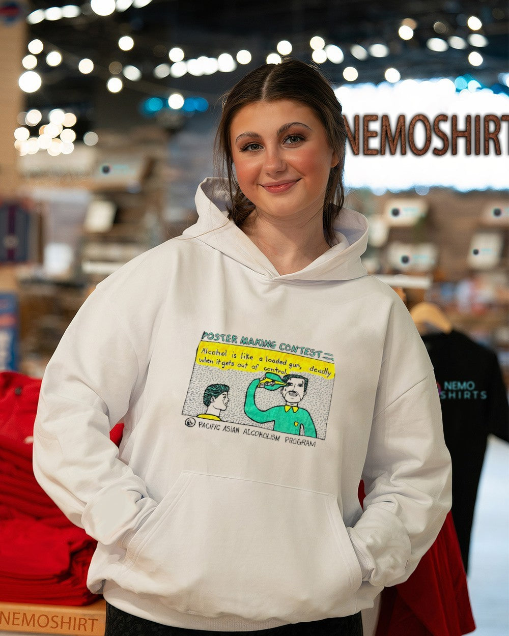 Poster making contest alcohol is like a loaded gun deadly when it gets out of control shirt
