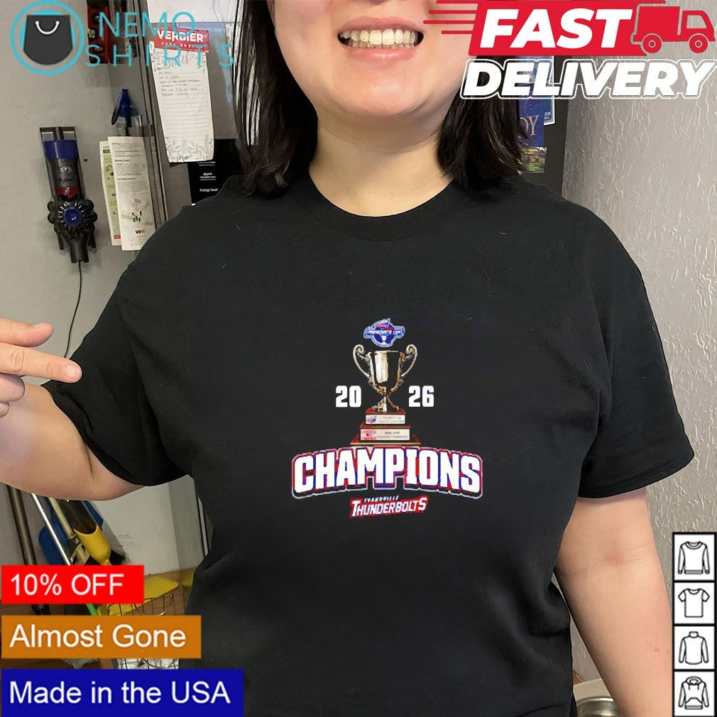 President’s Cup 2026 Evansville Thunderbolts hockey shirt