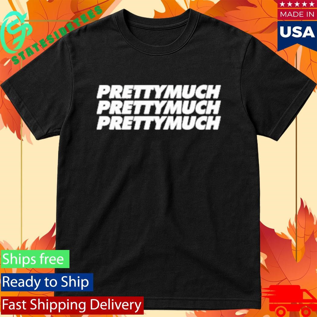 Prettymuch Stacked Logo Shirt