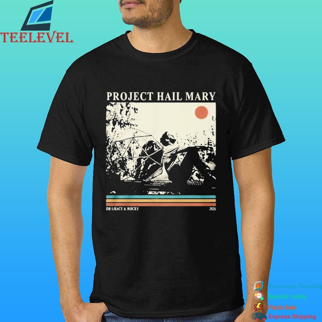 Project Hail Mary Dr Grace And Rocky Classic Movie Shirt