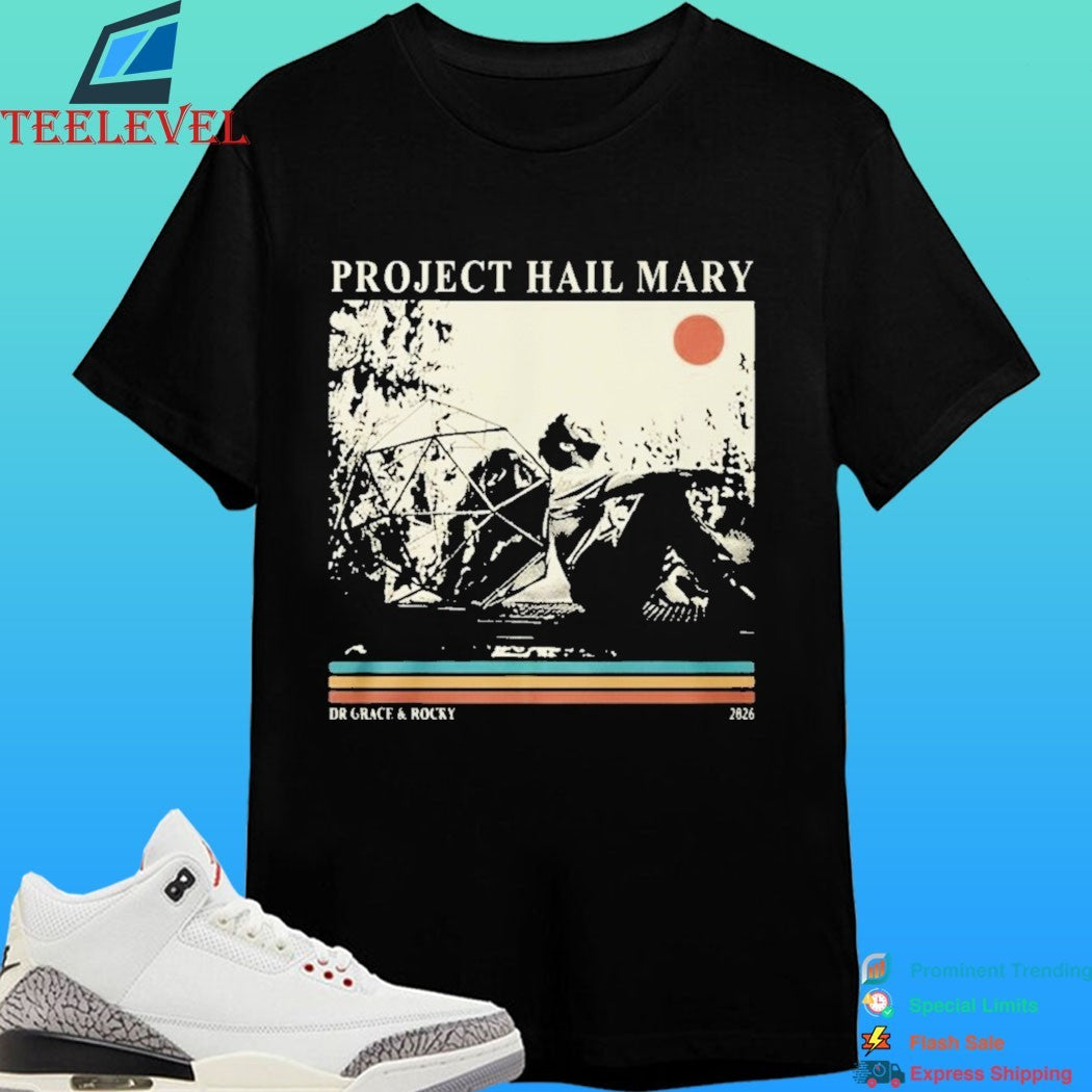 Project Hail Mary Dr Grace And Rocky Classic Movie Shirt