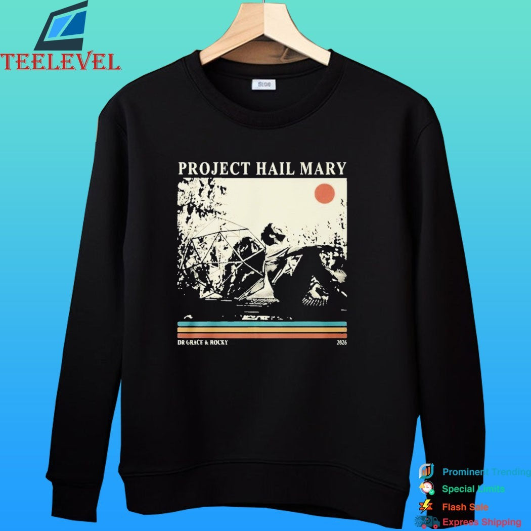 Project Hail Mary Dr Grace And Rocky Classic Movie Shirt