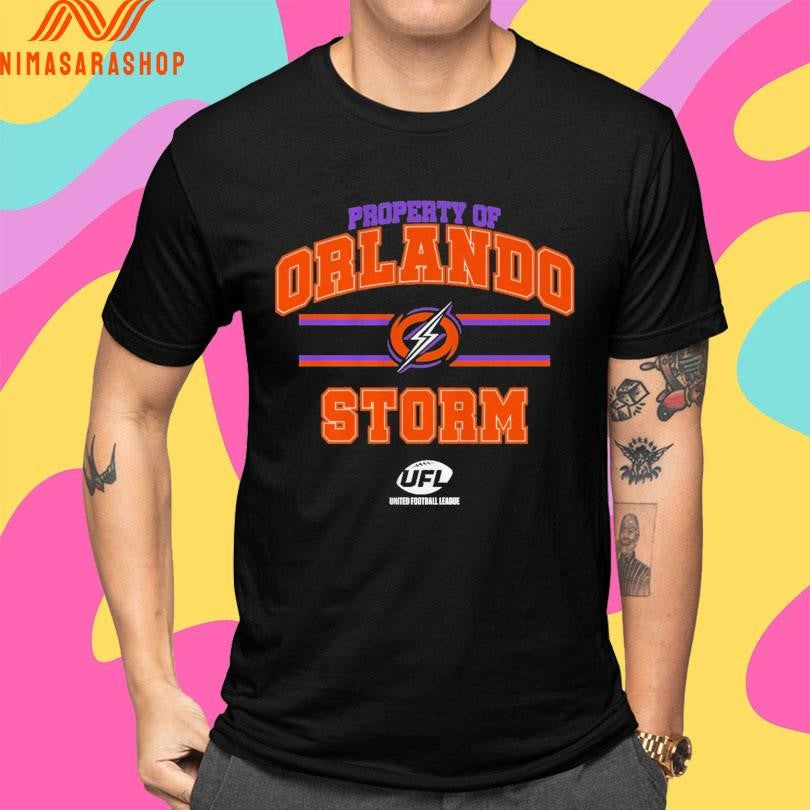 Property Of Orlando Storm UFL Shirts