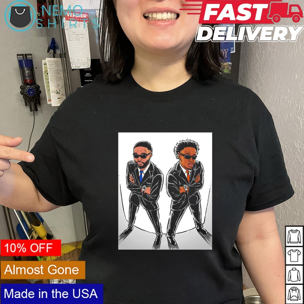Protecting the Garden NY Knicks Mikal Bridges Jalen Brunson shirt