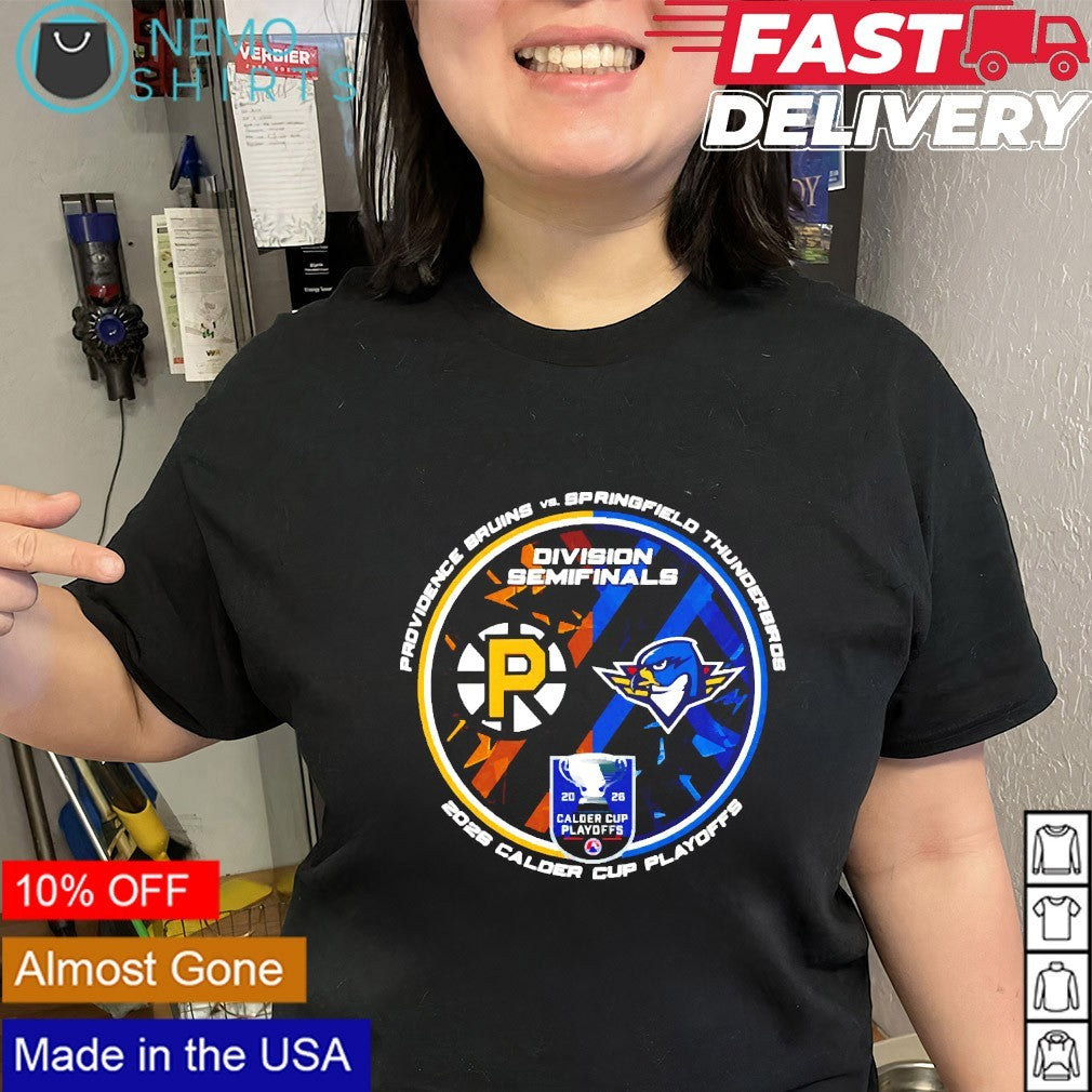 Providence Bruins vs Springfield Thunderbirds 2026 Calder Cup Playoffs matchup shirt