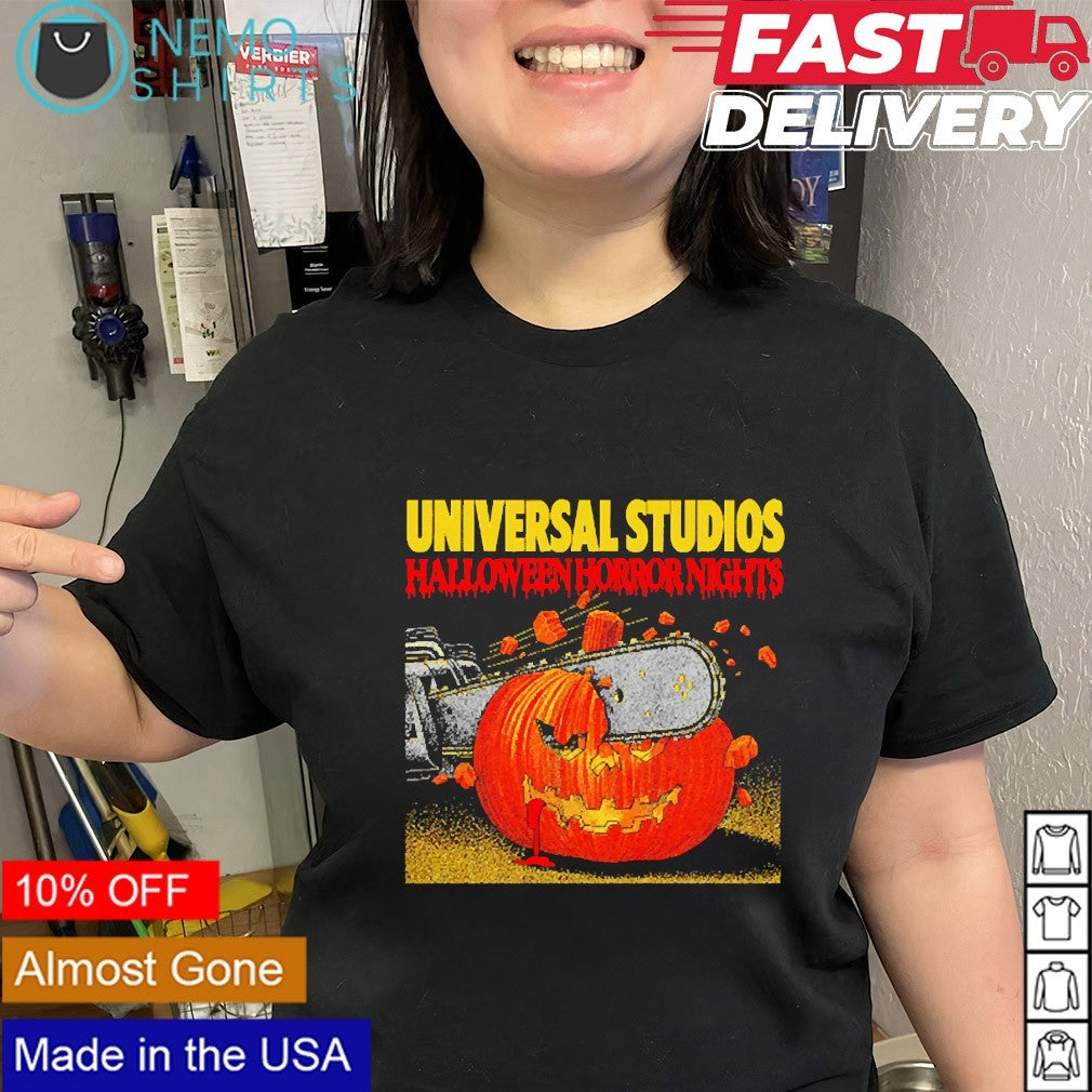 Pumpkin Universal Studios Halloween Horror Nights shirt
