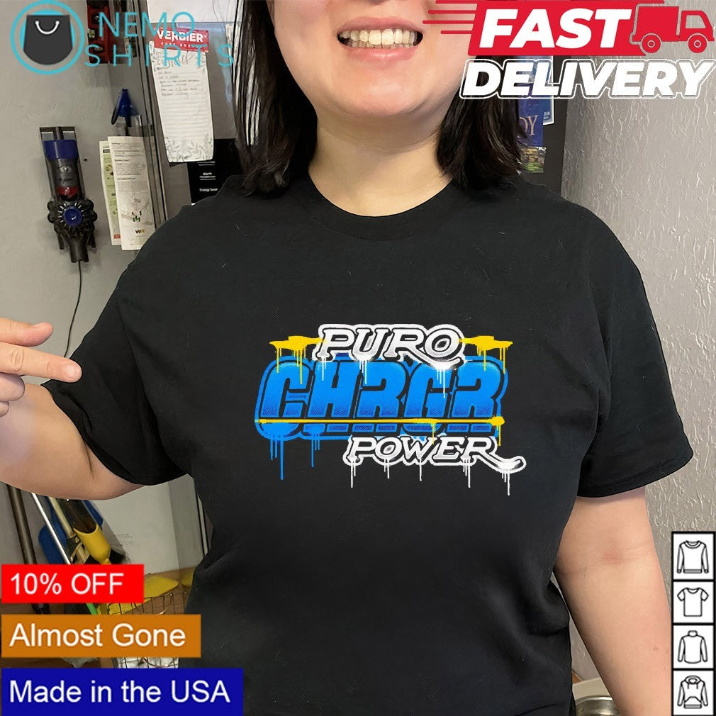 Puro charger power Los Angeles Chargers shirt