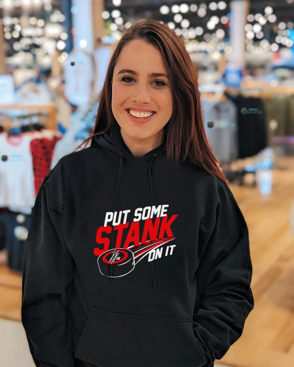 Put some stank on it Logan Stankoven Carolina Hurricanes signature shirt