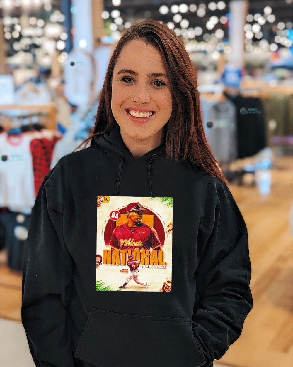 Andrey Martinez Bethune-Cookman Wildcats baseball team of the week national shirt