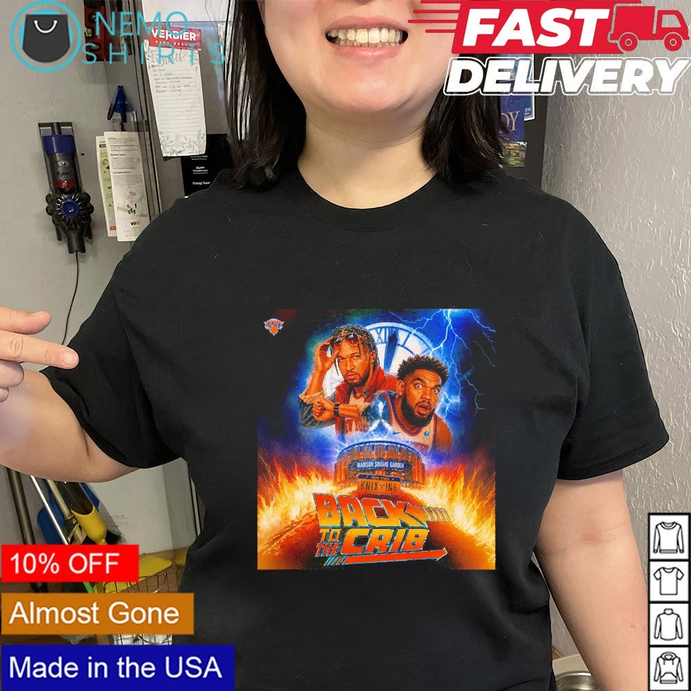 Jalen Brunson KAT NY Knicks back to the Crib shirt