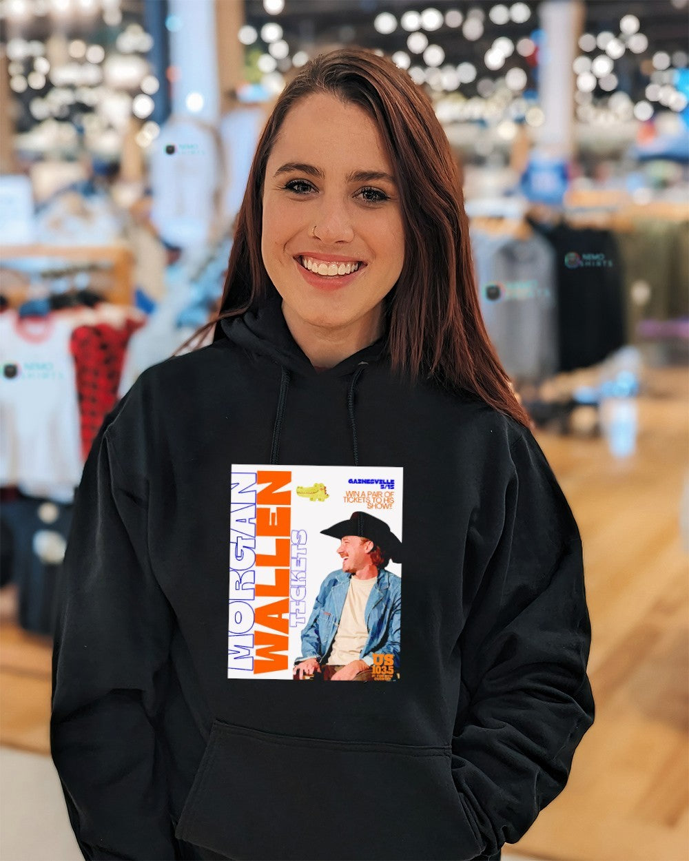 Morgan Wallen Gainesville May 15th win a pair of tickets to his show shirt