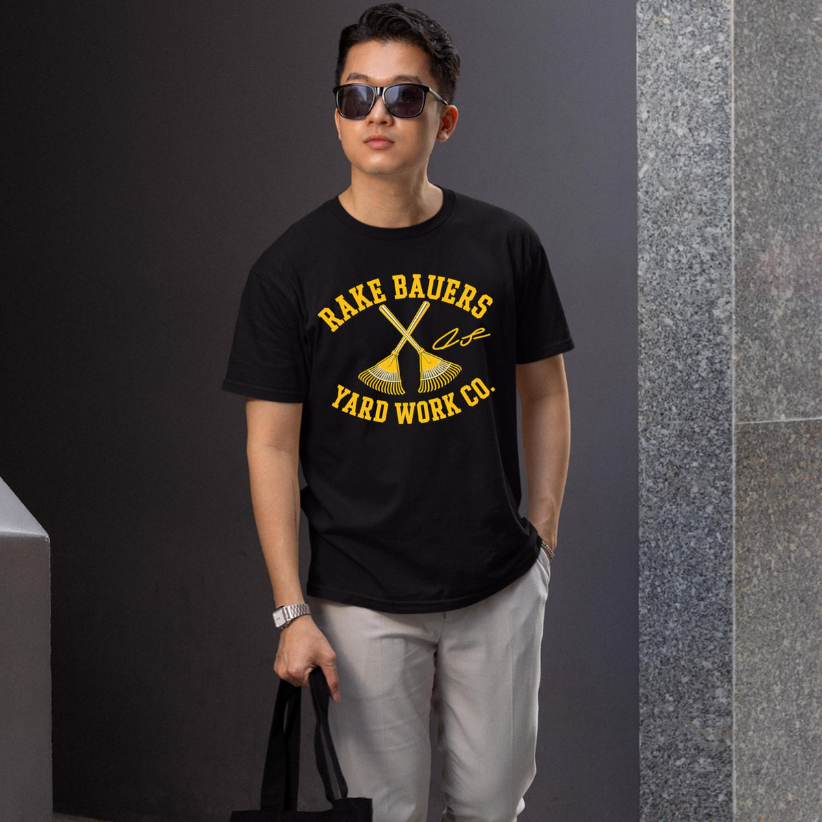 Rake Bauers Yard Work Shirt