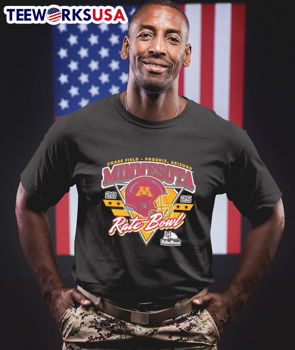 Rate Bowl 2025 Minnesota Golden Gophers Shield of Dreams Shirt