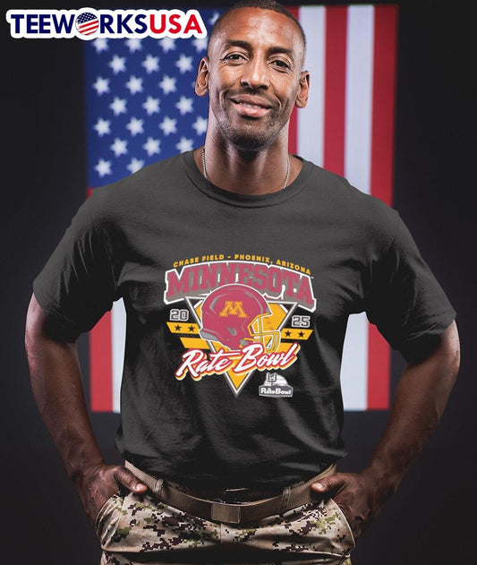 Rate Bowl 2025 Minnesota Golden Gophers Shield of Dreams Shirt