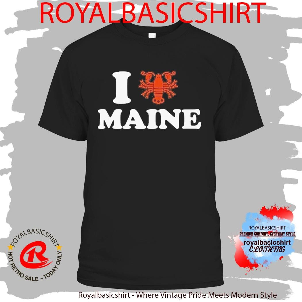 Reacher I Maine Lobster Shirt