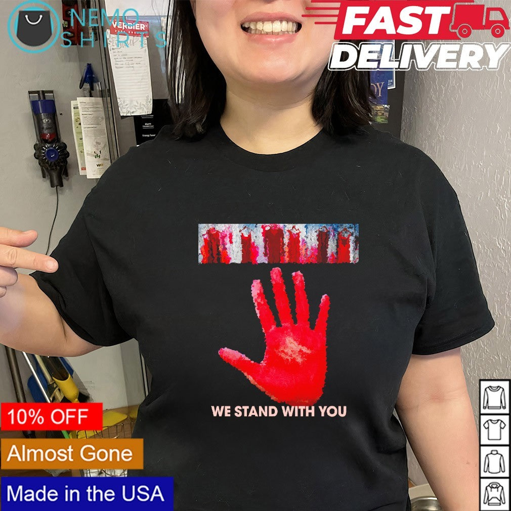 Red Dress Day we stand with you shirt