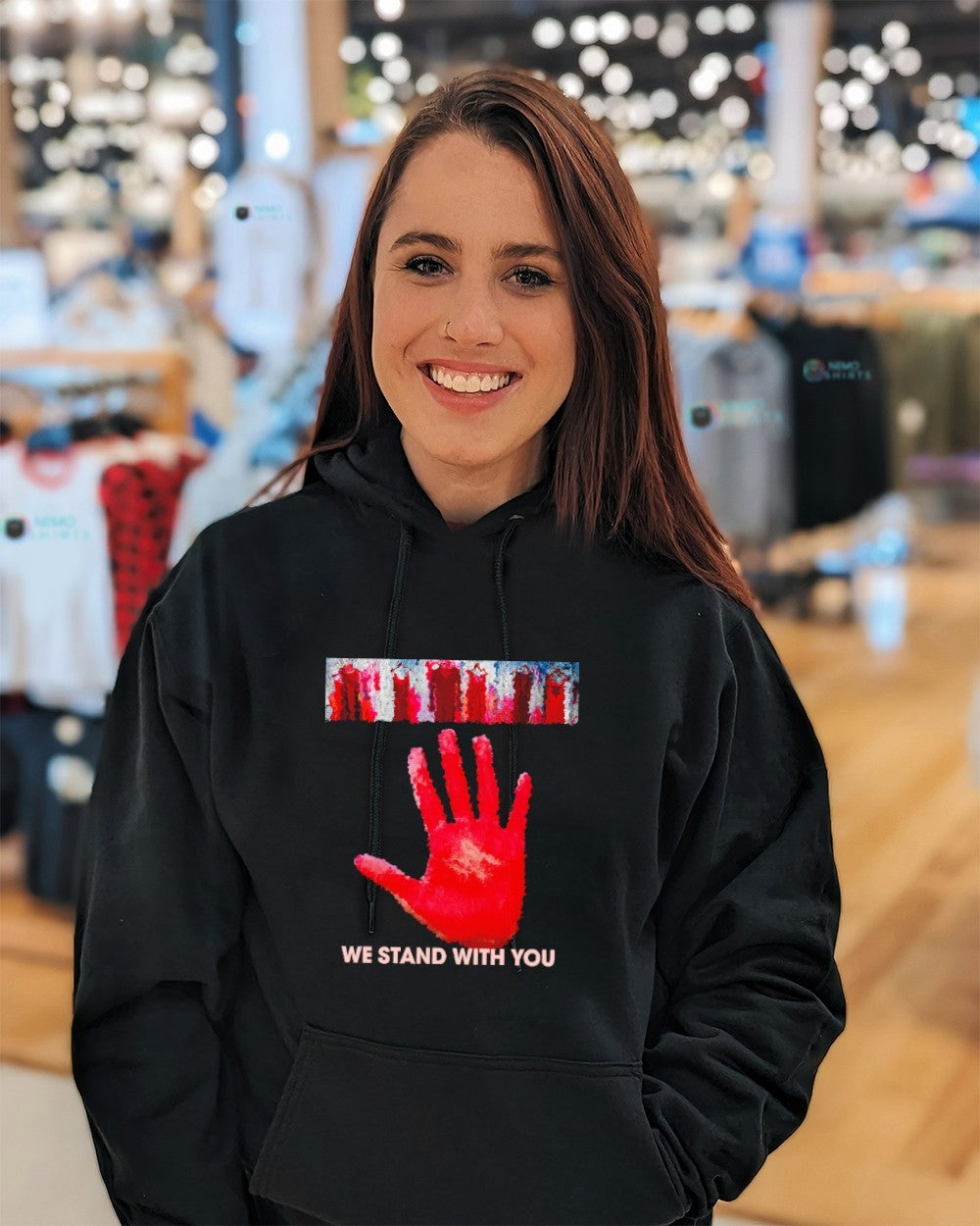 Red Dress Day we stand with you shirt