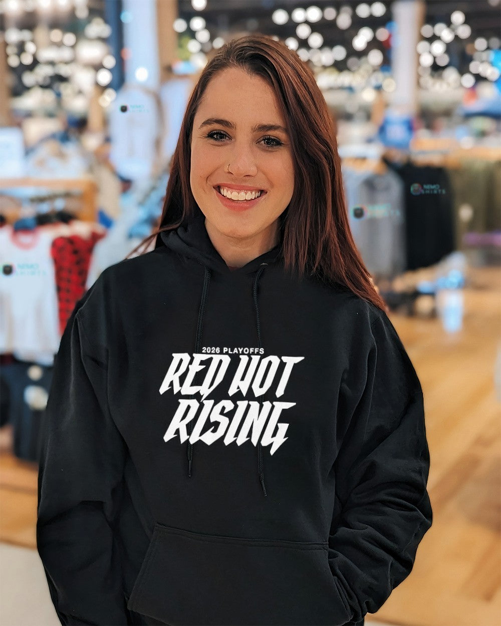 Red hot rising Portland Trail Blazers 2026 Playoffs shirt