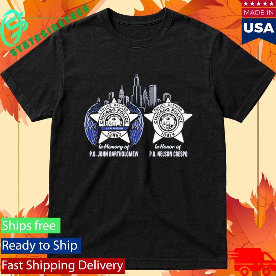 Remember And Honor PO John Bartholomew PO Nelson Crespo Shirt