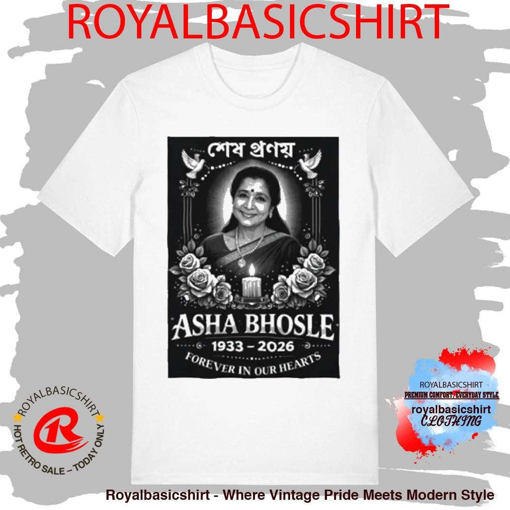 Rest in Peace Asha Bhosle Shirt