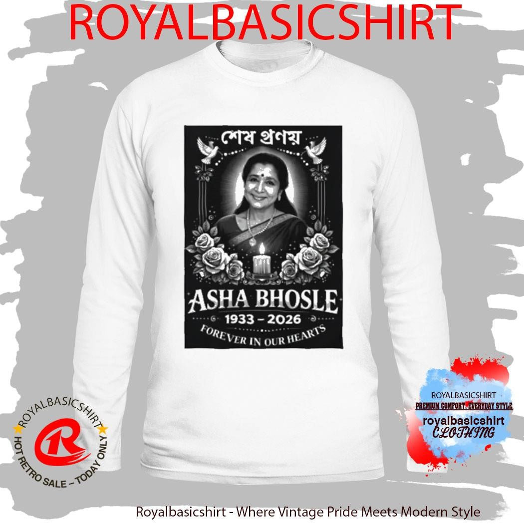 Rest in Peace Asha Bhosle Shirt