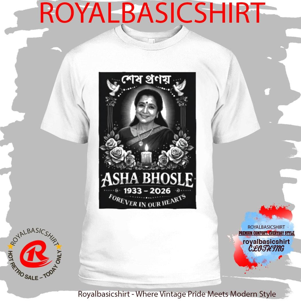Rest in Peace Asha Bhosle Shirt