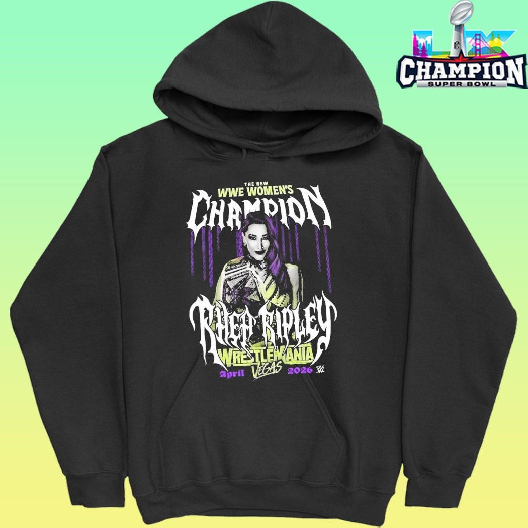 Rhea Ripley Wrestlemania Vegas 2026 Champion Shirt