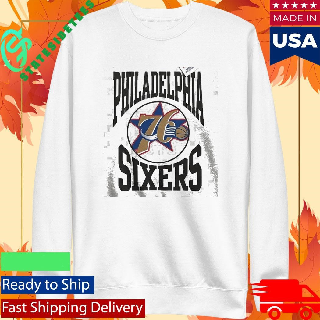 Rhiannon Ally Good Morning America grey Philadelphia 76ers Shirt