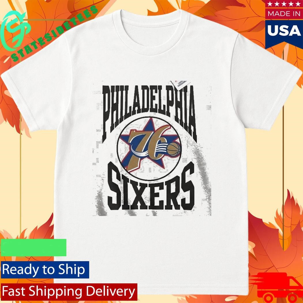 Rhiannon Ally Good Morning America grey Philadelphia 76ers Shirt